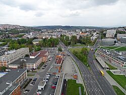 Zlín, výhled z Baťova mrakodrapu, 062.jpg