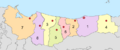 Administrative division of Atlantida (Honduras)