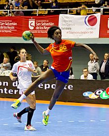 Alexandrina Barbosa - Jornada de las Estrellas de Balonmano 2013 - 02.jpg