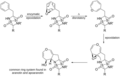 Aranotin ring formation