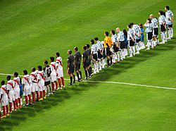 Archivo:Argentina and Peru, Copa America 2007