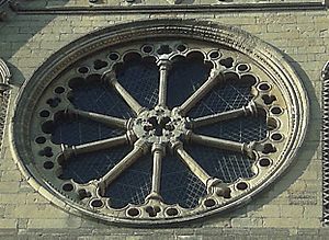 Archivo:Beverley Minster rose window