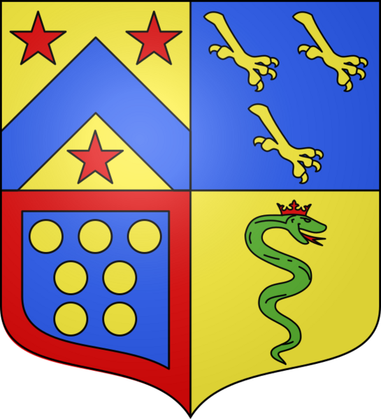 Blason ville fr Francs (Gironde)