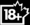 Canadian TV Rating 18+.svg