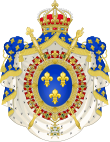 Coat of Arms of the Bourbon Restoration (1815-30) (1).svg