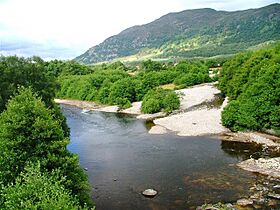Confluence of the Rivers Spey and Calder - geograph.org.uk - 37359.jpg