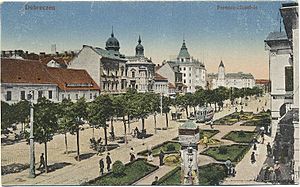 Archivo:Debrecen Piac utca old