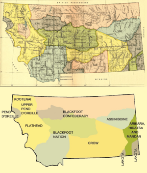 Archivo:Early Indian treaty territories in Montana