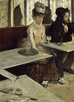 Archivo:Edgar Degas - In a Café - Google Art Project 2