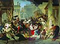 Genseric sacking Rome 455 The Sack of Rome, Karl Briullov, 1833-1836
