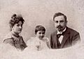Jean Bruller et ses parents vers 1905