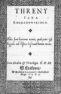 Archivo:Kochanowski - Treny (1583)