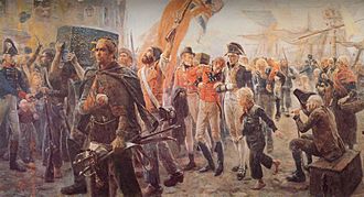 Archivo:Le retour des corsaires en 1806 - Maurice ORANGE