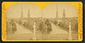 Lincoln Monument, Metropolitan Church, from Robert N. Dennis collection of stereoscopic views