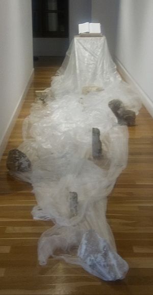 Archivo:María Jesús Cueto. "Cristal de las horas". Museo de Arte e Historia de Durango (Vizcaya)