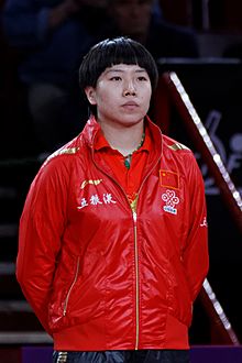 Mondial Ping -Women's Singles - Quarterfinal - Wu Yang-Li Xiaoxia - 02.jpg