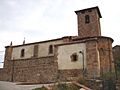 Neila.Iglesia de San Miguel.Lateral