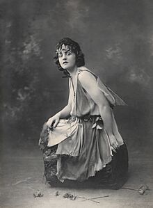 P.L. Travers as Titania in a production with Alan Wilkie.jpg