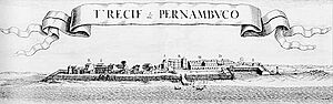 Archivo:Recife de Pernambouco2 - 1664