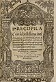 Recopilacion subtilissima intitulada Orthographia pratica en la qual se enseña a escreuir perfectamente ansi por pratica como por geometria todas las suertes de letras que mas en nuestra España y fuera della (1)