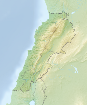 Monte Hermón ubicada en Líbano