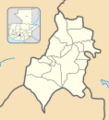 Sacatepéquez department location map