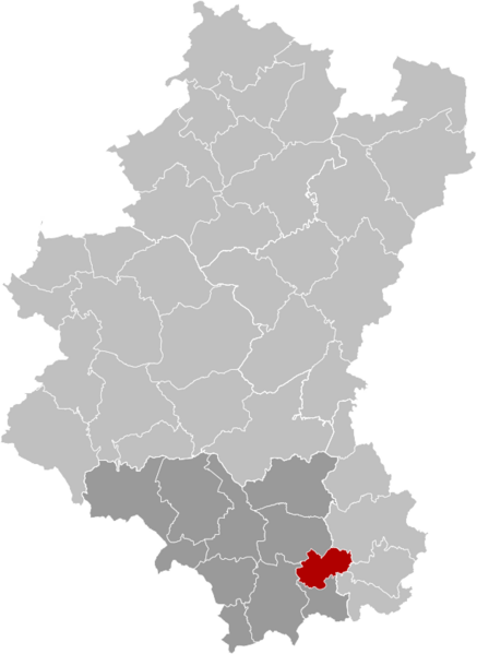 Saint-Léger Luxembourg Belgium Map