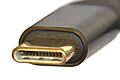 USB-C plug, focus stacked