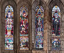Vidrieras de la iglesia de Roncevalles