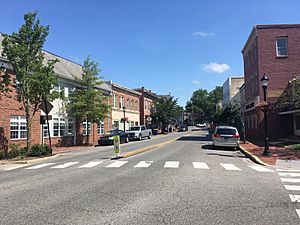 Archivo:Walnut Street NB at Park Avenue Milford DE