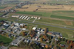 West end of Smoketown Airport, Pennsylvania.jpg