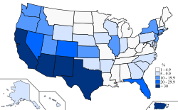 Archivo:2010 US Census Hispanic map