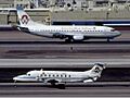 America West Airlines Boeing 737-300 and America West Express Beech 1900 Kennaugh