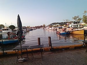 Archivo:Atardecer Puerto de Frutos