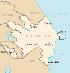 Archivo:Azerbaijan Republic map