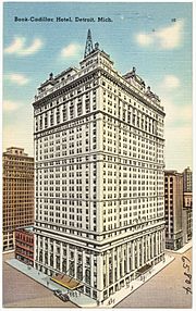 Archivo:Book-Cadillac Hotel, Detroit, Mich (65804)