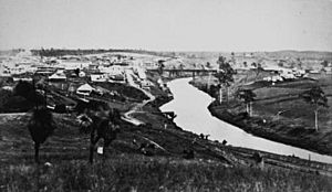 Archivo:Bremer River, Ipswich, 1872