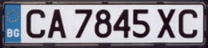 Archivo:Bulgaria-automobile-license-plate for eu