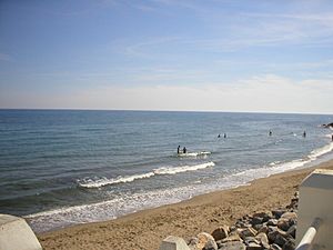 Archivo:Calahonda beach, Calahonda, Spain 2005 2