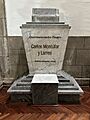 Cenotafio de Carlos Montúfar, Catedral Metropolitana de Quito