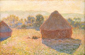 Claude Monet - Meules, milieu du jour