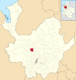 Liborina ubicada en Antioquia