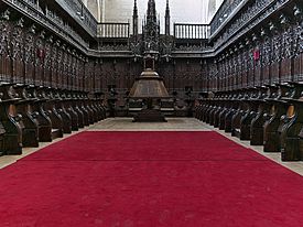 Archivo:Coro de la Catedral de Tudela