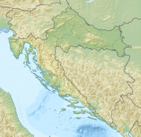 Península de Istria ubicada en Croacia