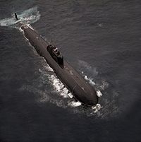 Archivo:DN-SC-89-03179 INS Chakra submarine