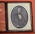 Daguerrotipo chileno, retrato de Juan Esteban Rodríguez Segura, hijo del patriota Manuel Rodríguez Erdoíza, Museo de Colchagua, Santa Cruz, Chile