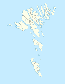 Tórshavn ubicada en Islas Feroe