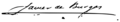 Firma de Javier de Burgos