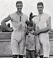 François Brandt, Roelof Klein and unknown French Boy (1900 Summer Olympics) cropped
