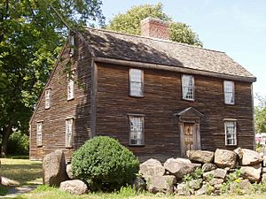 Archivo:John Adams birthplace, Quincy, Massachusetts